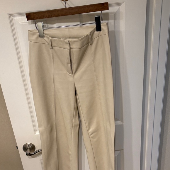 7 For All Mankind Cream Women's Trousers - Picture 1 of 5